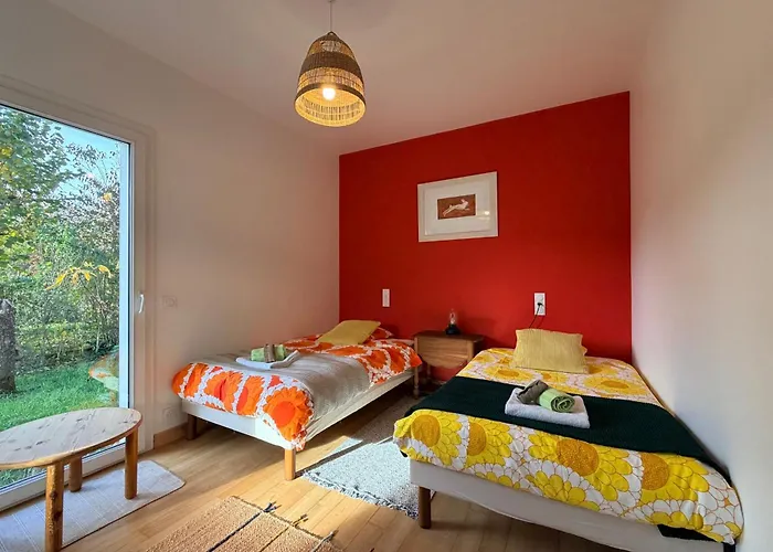 Appartement Spacieux T3 Rez-de-jardin Entre Et